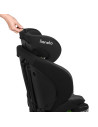 BN-LO-BILLY_I-SIZE_BLACK_GREY,Scaun auto i-Size, Lionelo, Billy, 76 -150 cm, 1/2/3, Isofix + top tether, Tetiera reglabila in 10