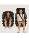 BN-LO-BILLY_I-SIZE_BLACK_GREY,Scaun auto i-Size, Lionelo, Billy, 76 -150 cm, 1/2/3, Isofix + top tether, Tetiera reglabila in 10