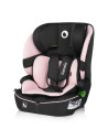BN-LO-BILLY_I-SIZE_PINK_BABY,Scaun auto i-Size, Lionelo, Billy, 76 - 150 cm, 1/2/3, Isofix + top tether, Tetiera reglabila in 10