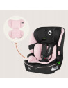 BN-LO-BILLY_I-SIZE_PINK_BABY,Scaun auto i-Size, Lionelo, Billy, 76 - 150 cm, 1/2/3, Isofix + top tether, Tetiera reglabila in 10