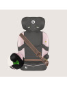 BN-LO-BILLY_I-SIZE_PINK_BABY,Scaun auto i-Size, Lionelo, Billy, 76 - 150 cm, 1/2/3, Isofix + top tether, Tetiera reglabila in 10