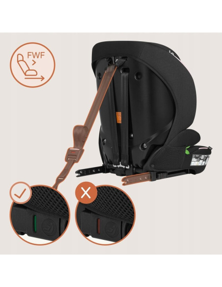 BN-LO-BILLY_I-SIZE_PINK_BABY,Scaun auto i-Size, Lionelo, Billy, 76 - 150 cm, 1/2/3, Isofix + top tether, Tetiera reglabila in 10