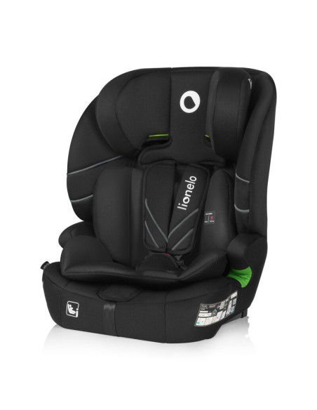 BN-LO-LEVI_FIX_I-SIZE_BLACK_CARBON,Scaun auto i-Size, Lionelo, Levi Fix, 76 - 150 cm, 1/2/3, ISOFIX + Top Tether, Tetiera reglab