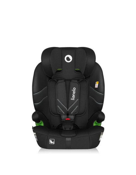 BN-LO-LEVI_FIX_I-SIZE_BLACK_CARBON,Scaun auto i-Size, Lionelo, Levi Fix, 76 - 150 cm, 1/2/3, ISOFIX + Top Tether, Tetiera reglab
