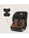 BN-LO-LEVI_FIX_I-SIZE_BLACK_CARBON,Scaun auto i-Size, Lionelo, Levi Fix, 76 - 150 cm, 1/2/3, ISOFIX + Top Tether, Tetiera reglab