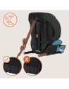 BN-LO-LEVI_FIX_I-SIZE_BLUE_COBALT,Scaun auto i-Size, Lionelo, Levi Fix, 76 - 150 cm, 1/2/3, ISOFIX + Top Tether, Tetiera reglabi