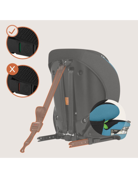 BN-LO-LEVI_FIX_I-SIZE_BLUE_COBALT,Scaun auto i-Size, Lionelo, Levi Fix, 76 - 150 cm, 1/2/3, ISOFIX + Top Tether, Tetiera reglabi