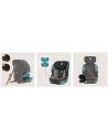 BN-LO-LEVI_FIX_I-SIZE_BLUE_COBALT,Scaun auto i-Size, Lionelo, Levi Fix, 76 - 150 cm, 1/2/3, ISOFIX + Top Tether, Tetiera reglabi