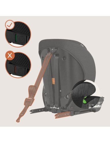 BN-LO-LEVI_FIX_I-SIZE_GREY_STONE,Scaun auto i-Size, Lionelo, Levi Fix, 76 - 150 cm, 1/2/3, ISOFIX + Top Tether, Tetiera reglabil