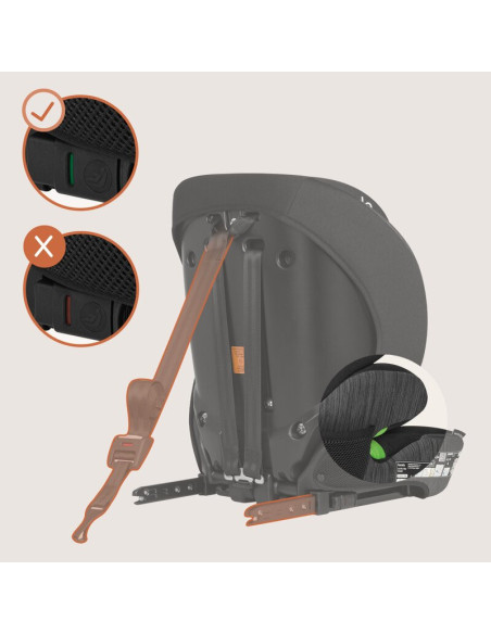 BN-LO-LEVI_FIX_I-SIZE_GREY_STONE,Scaun auto i-Size, Lionelo, Levi Fix, 76 - 150 cm, 1/2/3, ISOFIX + Top Tether, Tetiera reglabil