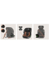 BN-LO-LEVI_FIX_I-SIZE_GREY_STONE,Scaun auto i-Size, Lionelo, Levi Fix, 76 - 150 cm, 1/2/3, ISOFIX + Top Tether, Tetiera reglabil