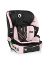 BN-LO-LEVI_FIX_I-SIZE_PINK_BABY,Scaun auto i-Size, Lionelo, Levi Fix, 76 - 150 cm, 1/2/3, ISOFIX + Top Tether, Tetiera reglabila