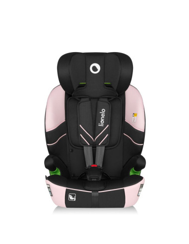 BN-LO-LEVI_FIX_I-SIZE_PINK_BABY,Scaun auto i-Size, Lionelo, Levi Fix, 76 - 150 cm, 1/2/3, ISOFIX + Top Tether, Tetiera reglabila