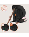 BN-LO-LEVI_FIX_I-SIZE_PINK_BABY,Scaun auto i-Size, Lionelo, Levi Fix, 76 - 150 cm, 1/2/3, ISOFIX + Top Tether, Tetiera reglabila