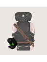 BN-LO-LEVI_FIX_I-SIZE_PINK_BABY,Scaun auto i-Size, Lionelo, Levi Fix, 76 - 150 cm, 1/2/3, ISOFIX + Top Tether, Tetiera reglabila