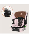 BN-LO-LEVI_FIX_I-SIZE_PINK_BABY,Scaun auto i-Size, Lionelo, Levi Fix, 76 - 150 cm, 1/2/3, ISOFIX + Top Tether, Tetiera reglabila