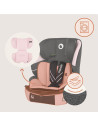 BN-LO-LEVI_FIX_I-SIZE_PINK_BABY,Scaun auto i-Size, Lionelo, Levi Fix, 76 - 150 cm, 1/2/3, ISOFIX + Top Tether, Tetiera reglabila