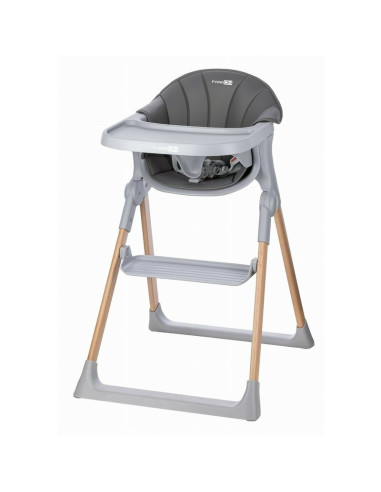 BN-85192,Scaun de masa 2 in 1, FreeON, Flexi Grow, Transformabil, Pliabil, Contine 2 accesorii, 0 luni +, Gri