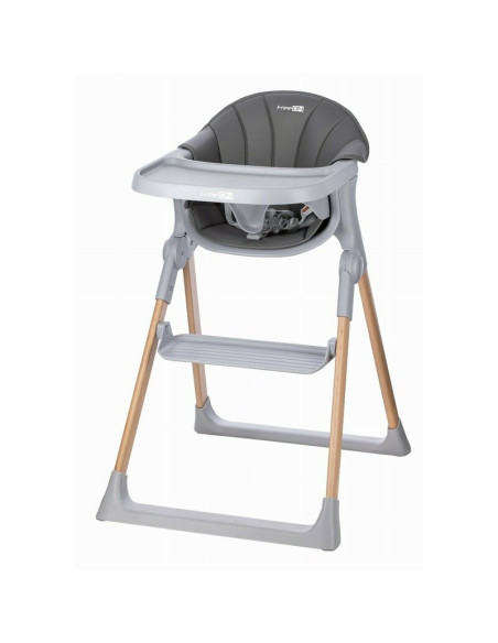 BN-85192,Scaun de masa 2 in 1, FreeON, Flexi Grow, Transformabil, Pliabil, Contine 2 accesorii, 0 luni +, Gri