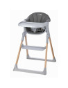 BN-85192,Scaun de masa 2 in 1, FreeON, Flexi Grow, Transformabil, Pliabil, Contine 2 accesorii, 0 luni +, Gri