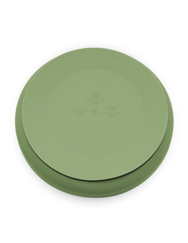 BN-708766,Farfurie, Petite&Mars, Take&Match, Din silicon, Cu ventuza, Fara BPA, Adecvata pentru masina de spalat vase si microun