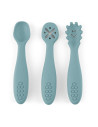 BN-721767,Set 3 lingurite, Petite&Mars, Take&Match, Din silicon, Diverse forme, Pentru supa, paste, alimente usoare, Dezvolta si