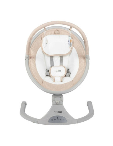 BN-84904,Leagan balansoar, FreeOn, Elite, Cu 12 melodii, 5 viteze de balansare si 3 pozitii de reglare a spatarului, Beige