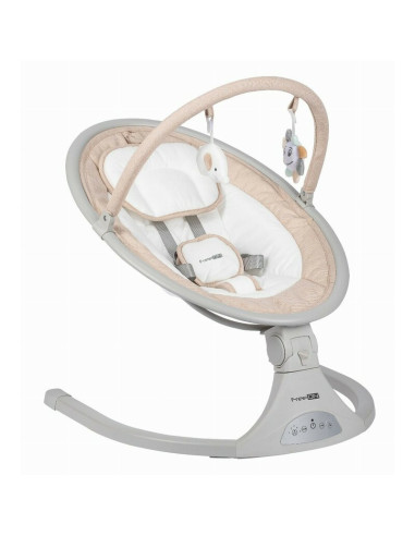 BN-84904,Leagan balansoar, FreeOn, Elite, Cu 12 melodii, 5 viteze de balansare si 3 pozitii de reglare a spatarului, Beige