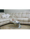 BN-84904,Leagan balansoar, FreeOn, Elite, Cu 12 melodii, 5 viteze de balansare si 3 pozitii de reglare a spatarului, Beige