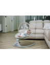 BN-84904,Leagan balansoar, FreeOn, Elite, Cu 12 melodii, 5 viteze de balansare si 3 pozitii de reglare a spatarului, Beige