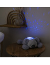 BN-875585,Lampa de veghe, Nattou, Cu proiectii, melodii si sunete albe, 5 sunete, 3 culori, Leduri care nu se incalzesc, Volum r