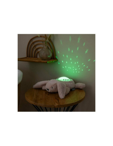 BN-875585,Lampa de veghe, Nattou, Cu proiectii, melodii si sunete albe, 5 sunete, 3 culori, Leduri care nu se incalzesc, Volum r