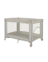 BN-LO-AMELIE_BEIGE_SAND,Patut pliant, Lionelo, Amelie, Cu intrare laterala, 100.5×70.5 cm, Include salteluta, roti, geanta pentr