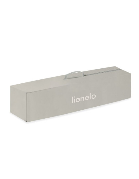 BN-LO-AMELIE_BEIGE_SAND,Patut pliant, Lionelo, Amelie, Cu intrare laterala, 100.5×70.5 cm, Include salteluta, roti, geanta pentr