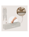 BN-LO-AMELIE_BEIGE_SAND,Patut pliant, Lionelo, Amelie, Cu intrare laterala, 100.5×70.5 cm, Include salteluta, roti, geanta pentr