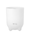 BN-LOC-PUREBIN_WHITE,Cos pentru scutece, Lionelo, Capacitate 10 l, Sistem etans impotriva mirosurilor, Compatibil cu saci univer
