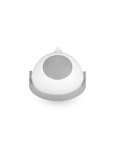 BN-LOC-PUREBIN_WHITE,Cos pentru scutece, Lionelo, Capacitate 10 l, Sistem etans impotriva mirosurilor, Compatibil cu saci univer