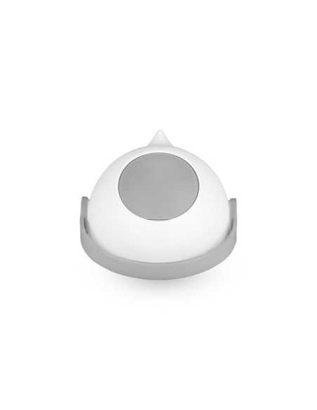 BN-LOC-PUREBIN_WHITE,Cos pentru scutece, Lionelo, Capacitate 10 l, Sistem etans impotriva mirosurilor, Compatibil cu saci univer