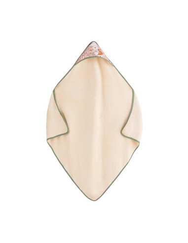 BN-418359,Prosop cu gluga, Petite&Mars, Loulou, Mare, 100 x 100 cm, 70% bambus, 30% bumbac, Certificare Oeko-Tex Standard 100, H