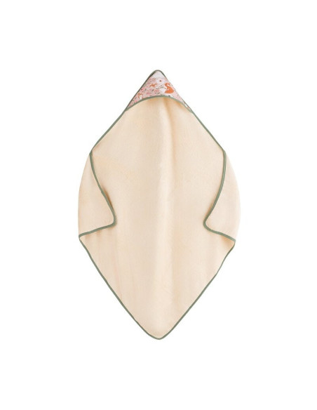 BN-418359,Prosop cu gluga, Petite&Mars, Loulou, Mare, 100 x 100 cm, 70% bambus, 30% bumbac, Certificare Oeko-Tex Standard 100, H