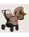 BN-LO-OLI_NUTTY,Sac de iarna, Lionelo, Oli, Pentru carucior, landou sau scaun auto, 101x45 cm, Impermeabil, Rezistent pana la -2