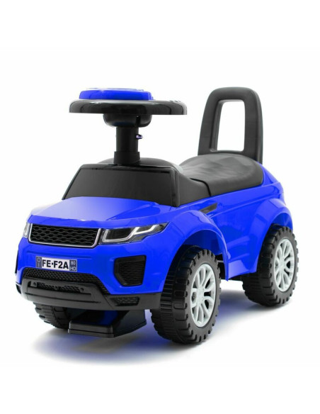BN-44410,Vehicul ride-on, Baby Mix, SUV, Pana la 27 kg, Cu spatiu de depozitare, Cu melodii, 12-36 luni, Blue