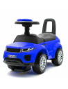 BN-44410,Vehicul ride-on, Baby Mix, SUV, Pana la 27 kg, Cu spatiu de depozitare, Cu melodii, 12-36 luni, Blue