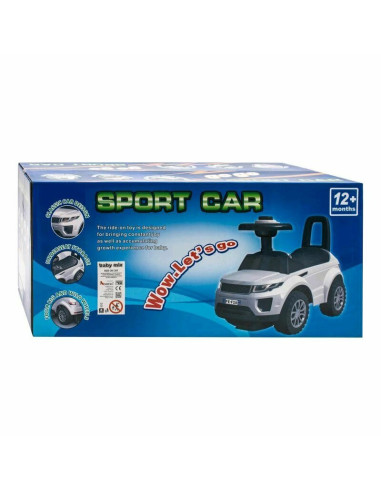 BN-44410,Vehicul ride-on, Baby Mix, SUV, Pana la 27 kg, Cu spatiu de depozitare, Cu melodii, 12-36 luni, Blue