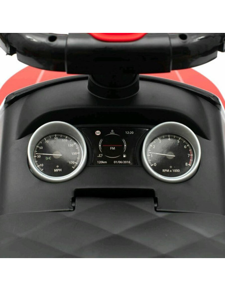 BN-44410,Vehicul ride-on, Baby Mix, SUV, Pana la 27 kg, Cu spatiu de depozitare, Cu melodii, 12-36 luni, Blue