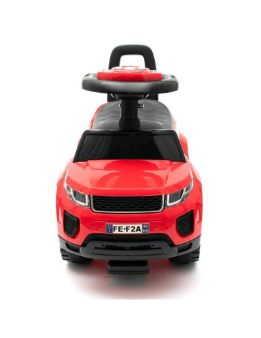 BN-44410,Vehicul ride-on, Baby Mix, SUV, Pana la 27 kg, Cu spatiu de depozitare, Cu melodii, 12-36 luni, Blue
