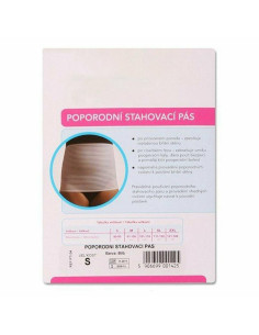 BN-3622,Centura reglabila, New Baby, Pentru perioada post-natala, Marimea L, Alb