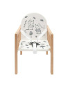 BN-57824,Scaun de masa, New Baby, 2 in 1, Transformabil in masuta si scaun, Din lemn, Inaltime 93 cm, Jerry