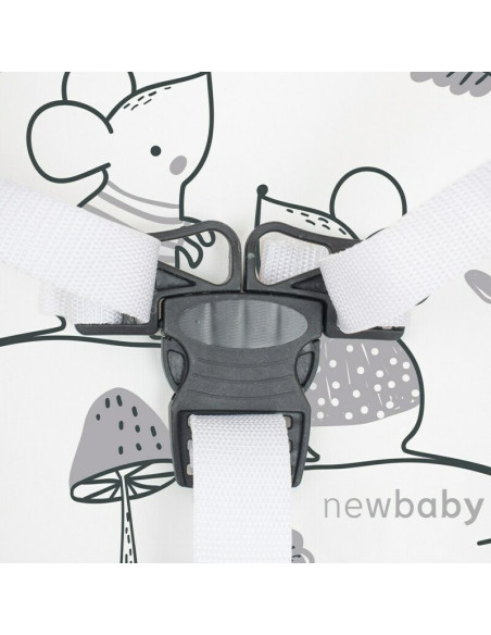 BN-57824,Scaun de masa, New Baby, 2 in 1, Transformabil in masuta si scaun, Din lemn, Inaltime 93 cm, Jerry