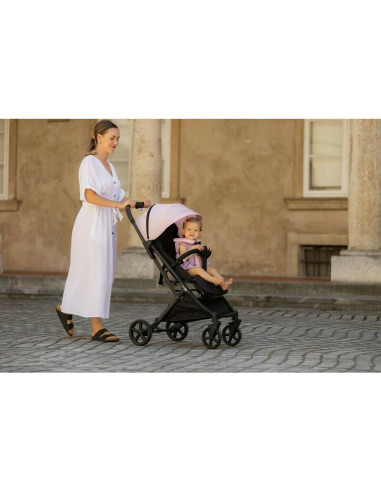 BN-82009,Carucior sport, FreeON, Tao, Pana la 22 Kg, 6.9 Kg, Cu maner pentru transport, Conform cu standardul european EN, Pink